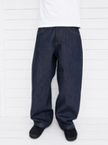 Raw Selvedge Denim Jeans - Blå